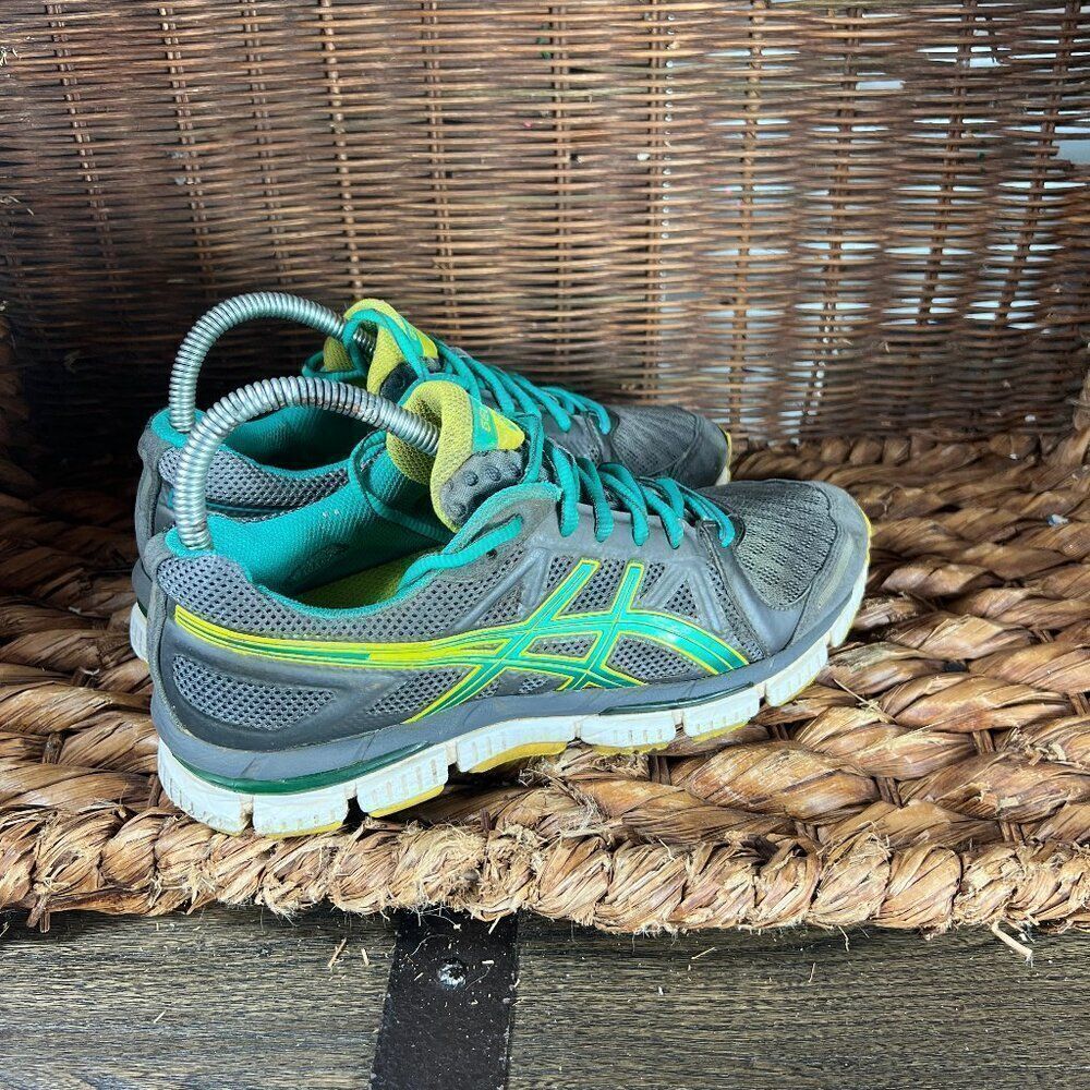 Asics Gel Neo 33 Women's Grey Blue Running Shoe Size 7.5